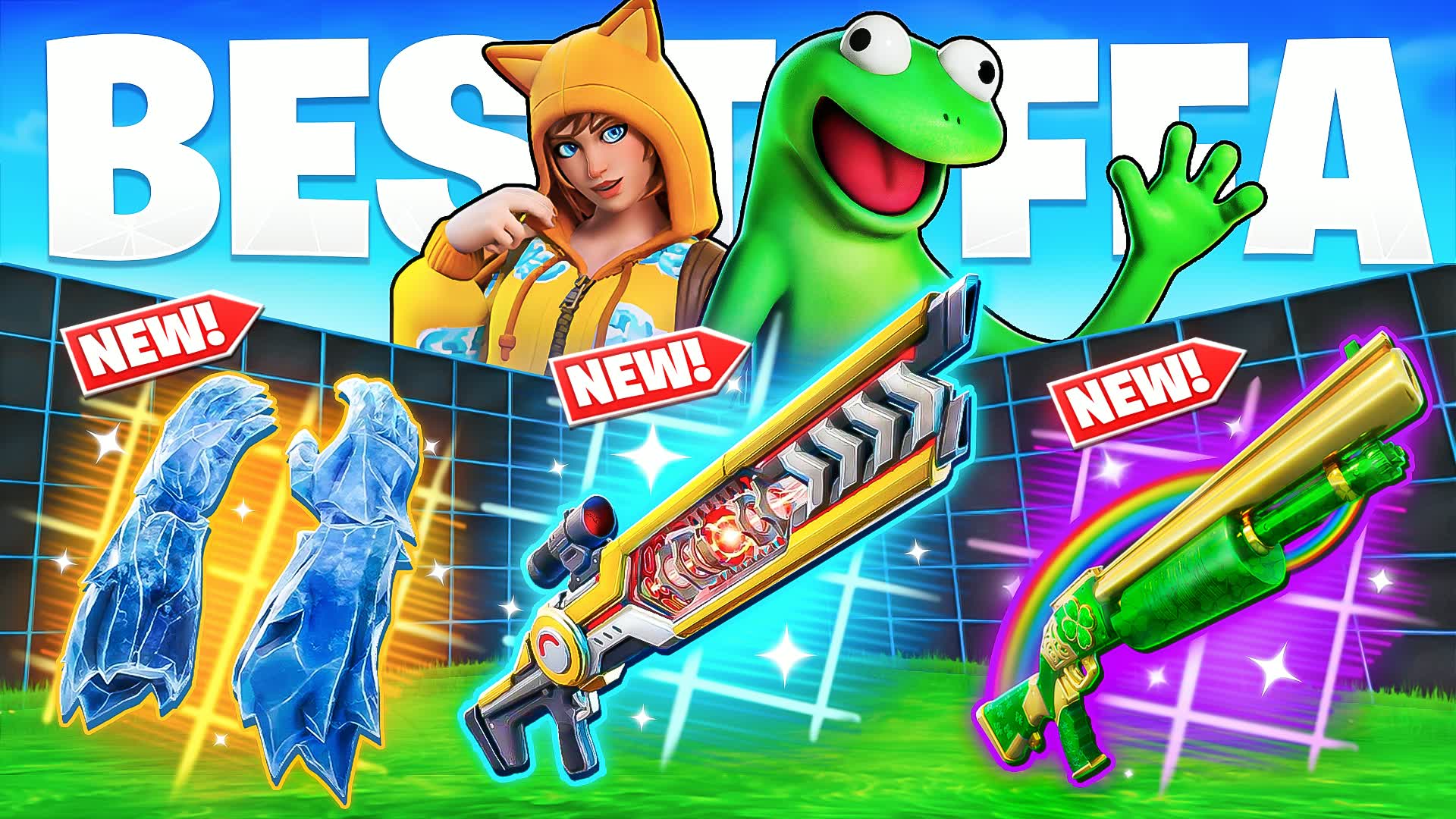 BEST FFA 1V1 - ALL GUNS & SECRETS