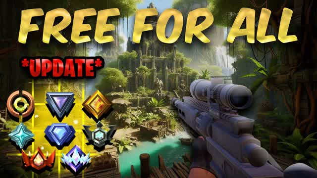 First Person FFA (Ranked)🌴Jungle Map 🌴