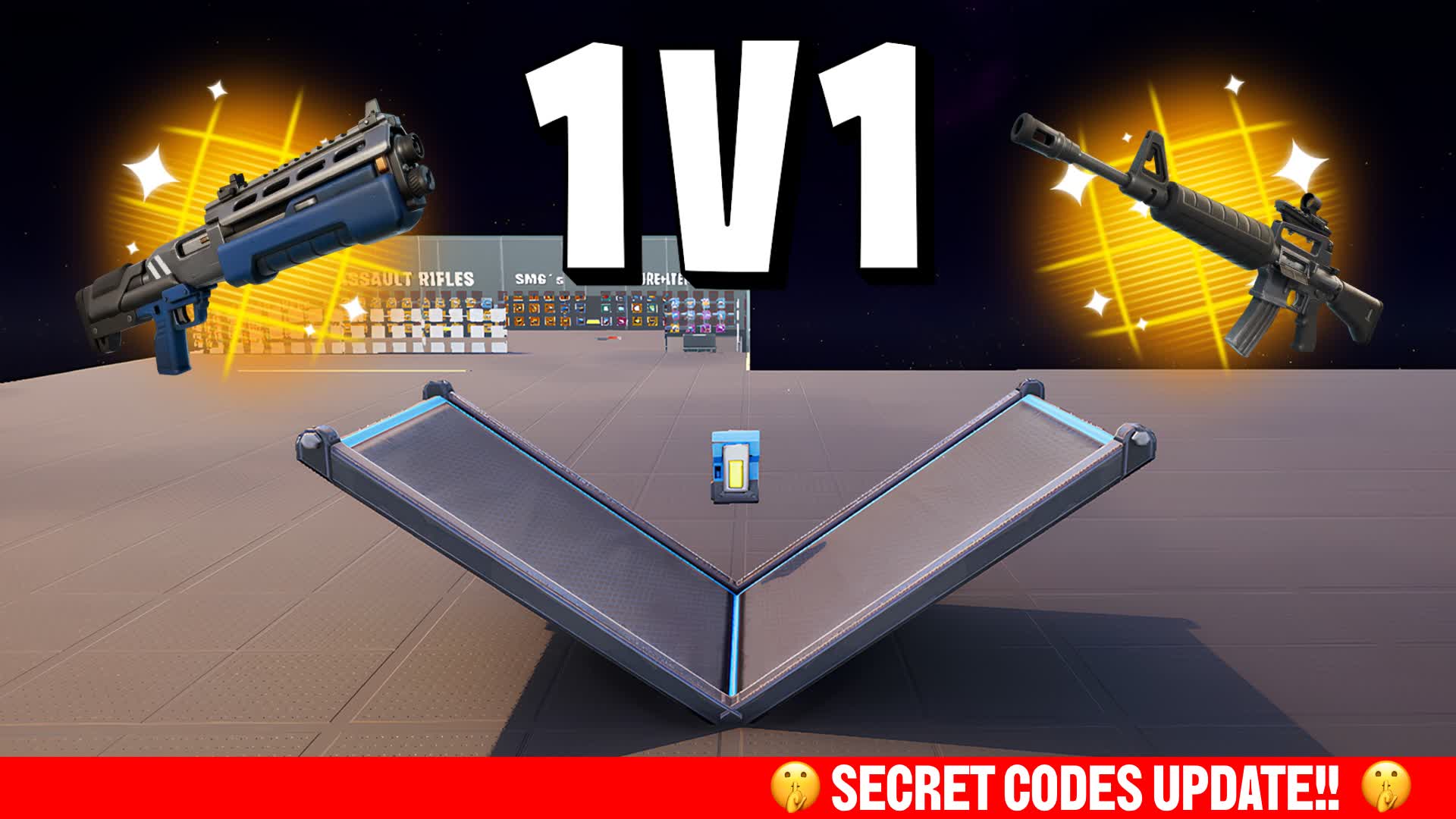 1V1 BUILD FIGHTS ALL WEAPONS🔫 1V1V1