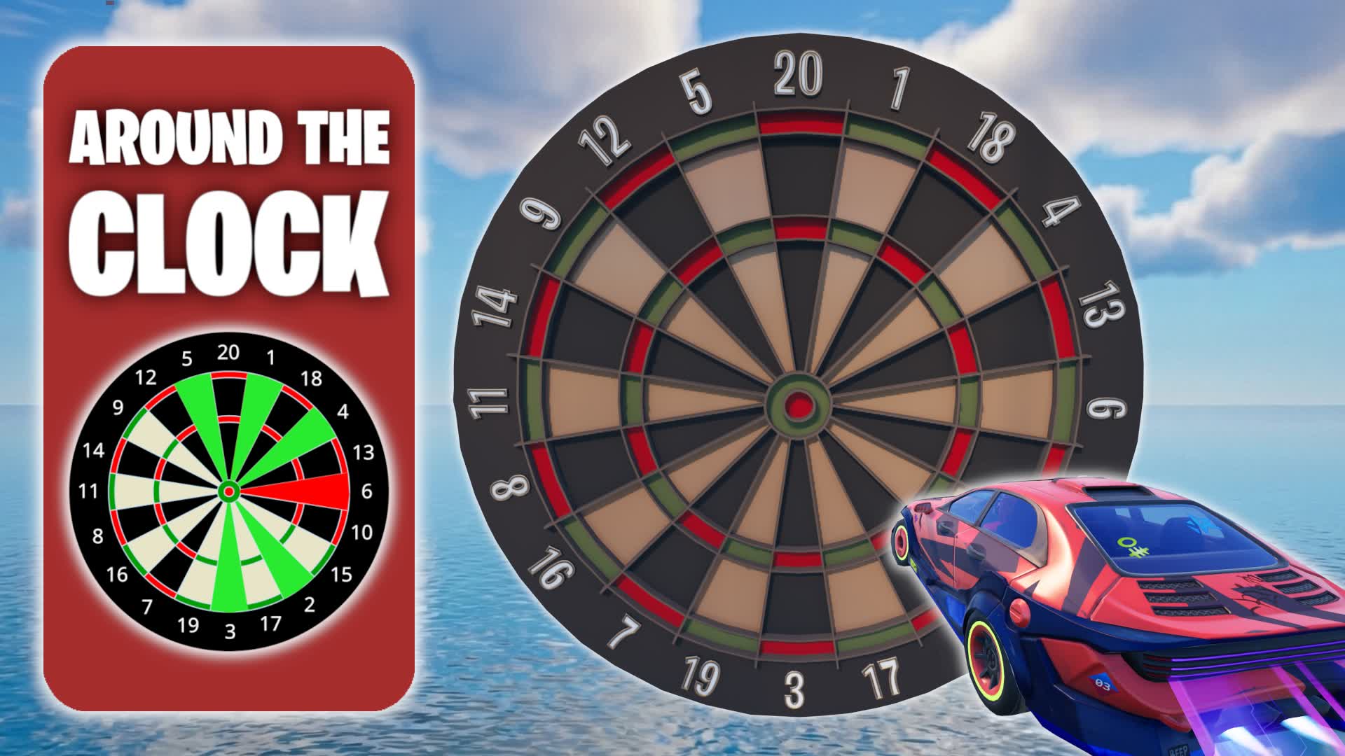 Car Darts 🎯 Around the Clock 🕑