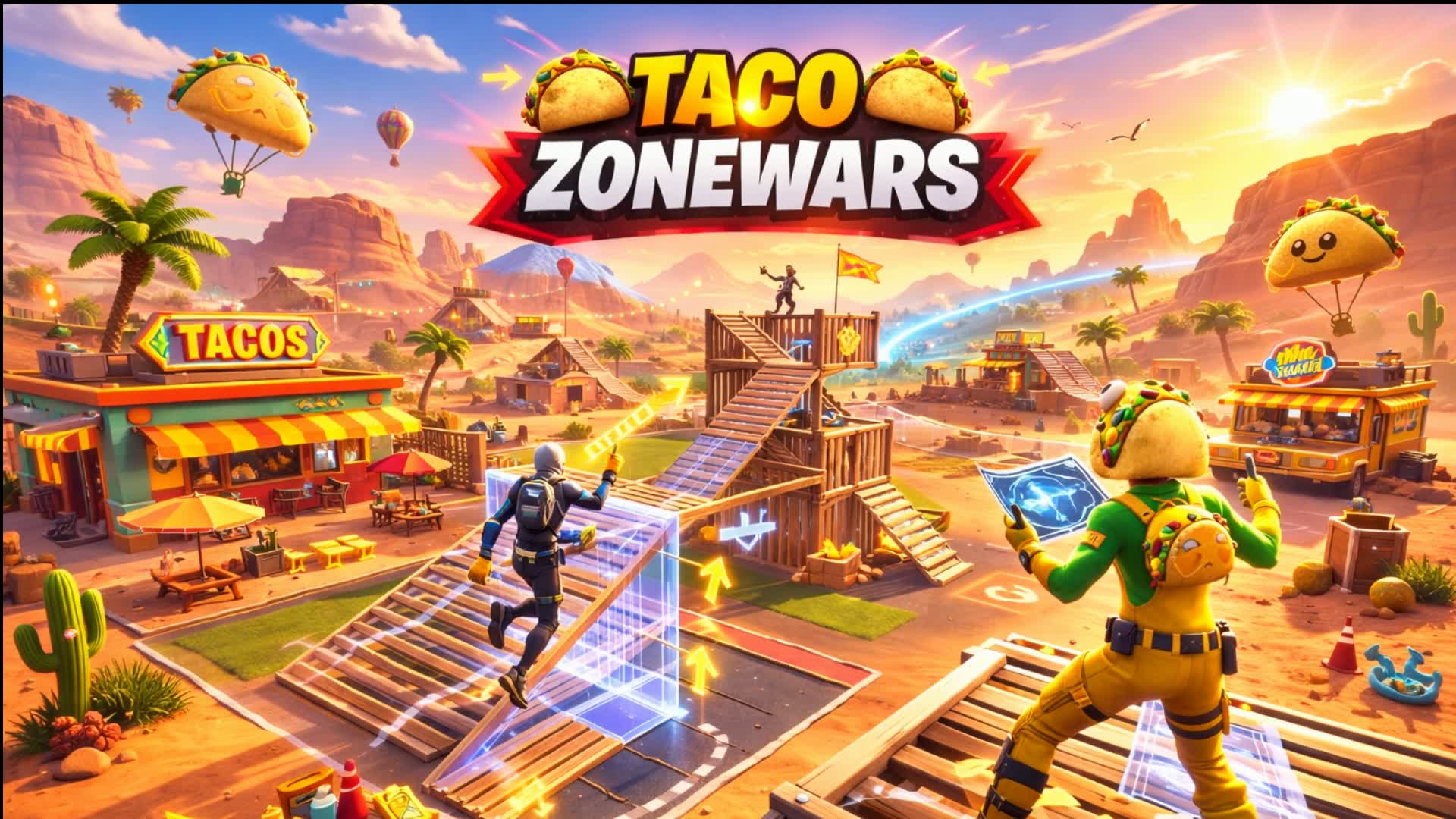 タコスのゾーンウォーズ(1対1～2対2など) 🌮