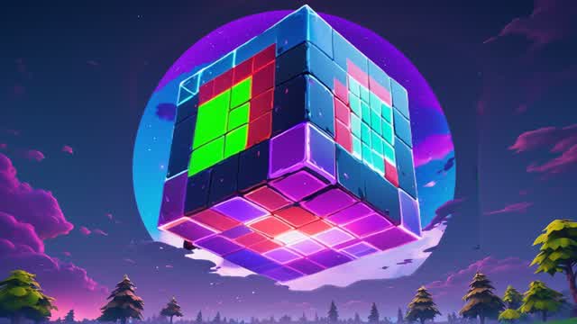 âšNeon Cube đ§