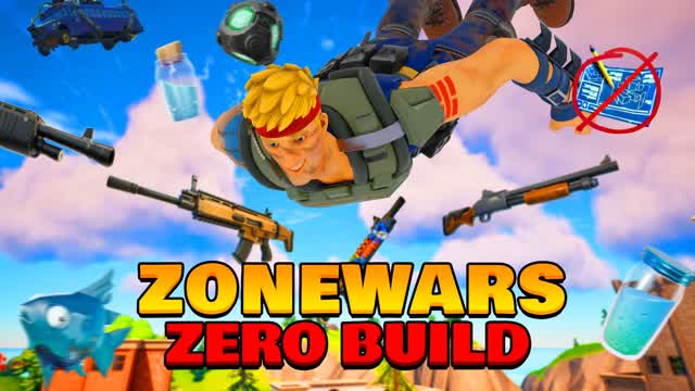 TILTED ZERO BUILD ZONE WARS⭐