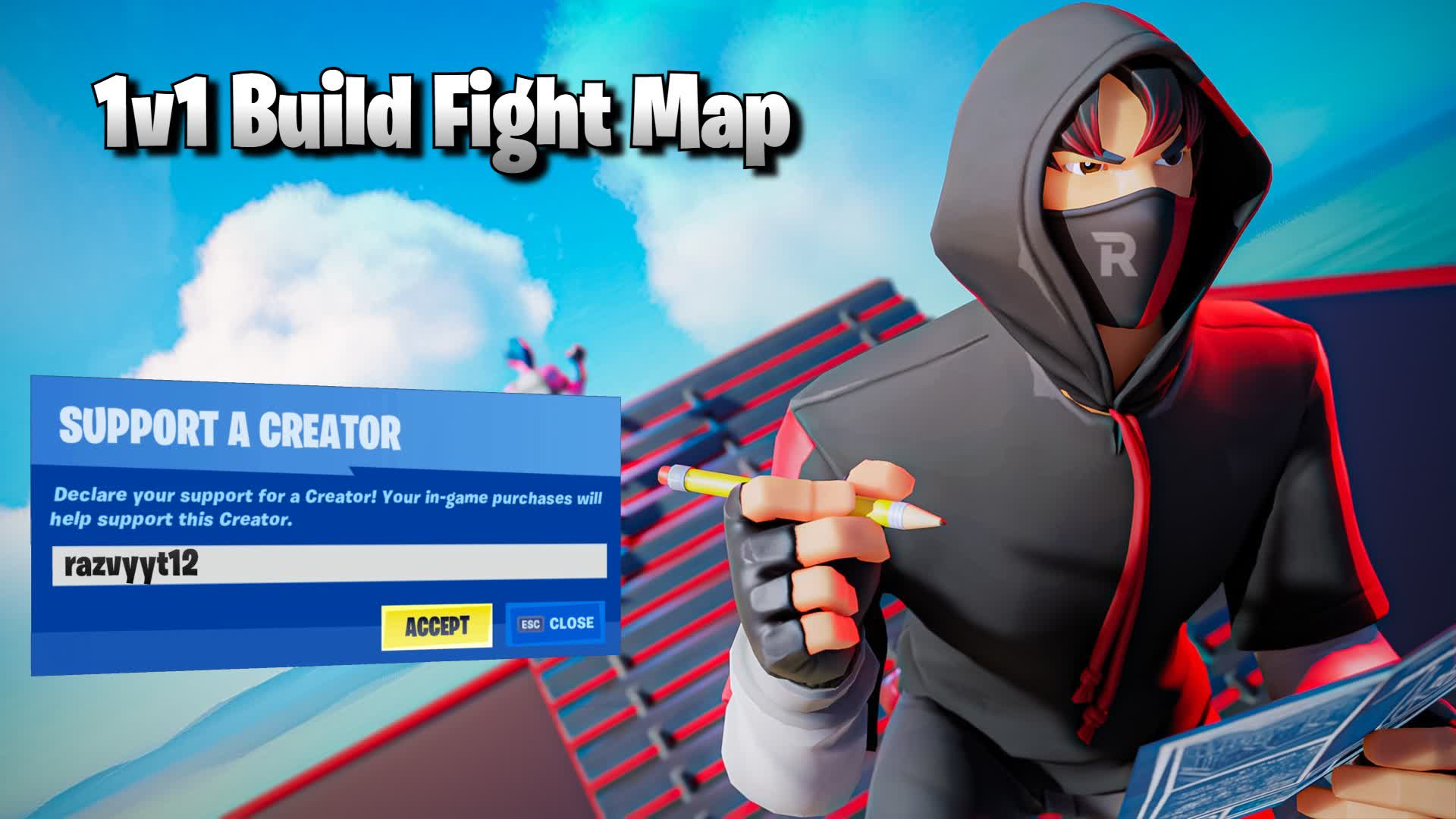 BUILD FIGHT 1V1 0 DELAY MAP 572065023342 by razvyyt12 Fortnite