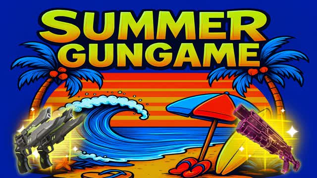 ☀️Summer Paradise Gun Game  🎯