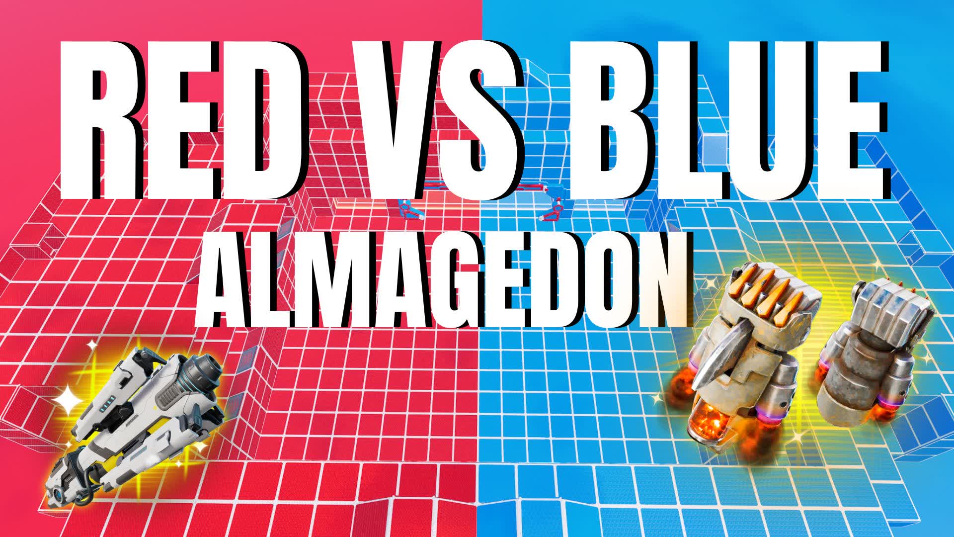 🔴RED VS BLUE ALMAGEDON🔵