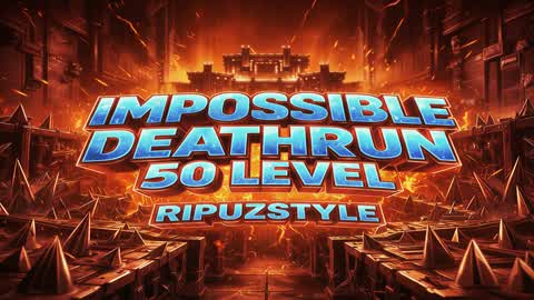 😱 50 LEVEL IMPOSSIBLE DEATHRUN / ripuz