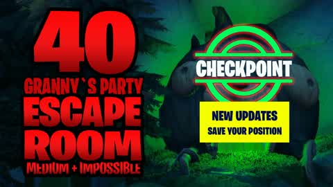 40 Escape Room Granny´s Party 😈