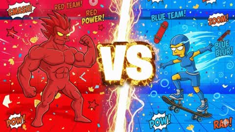 Super🔴 Red-Blue🔵