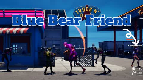 Blue Bear Friend