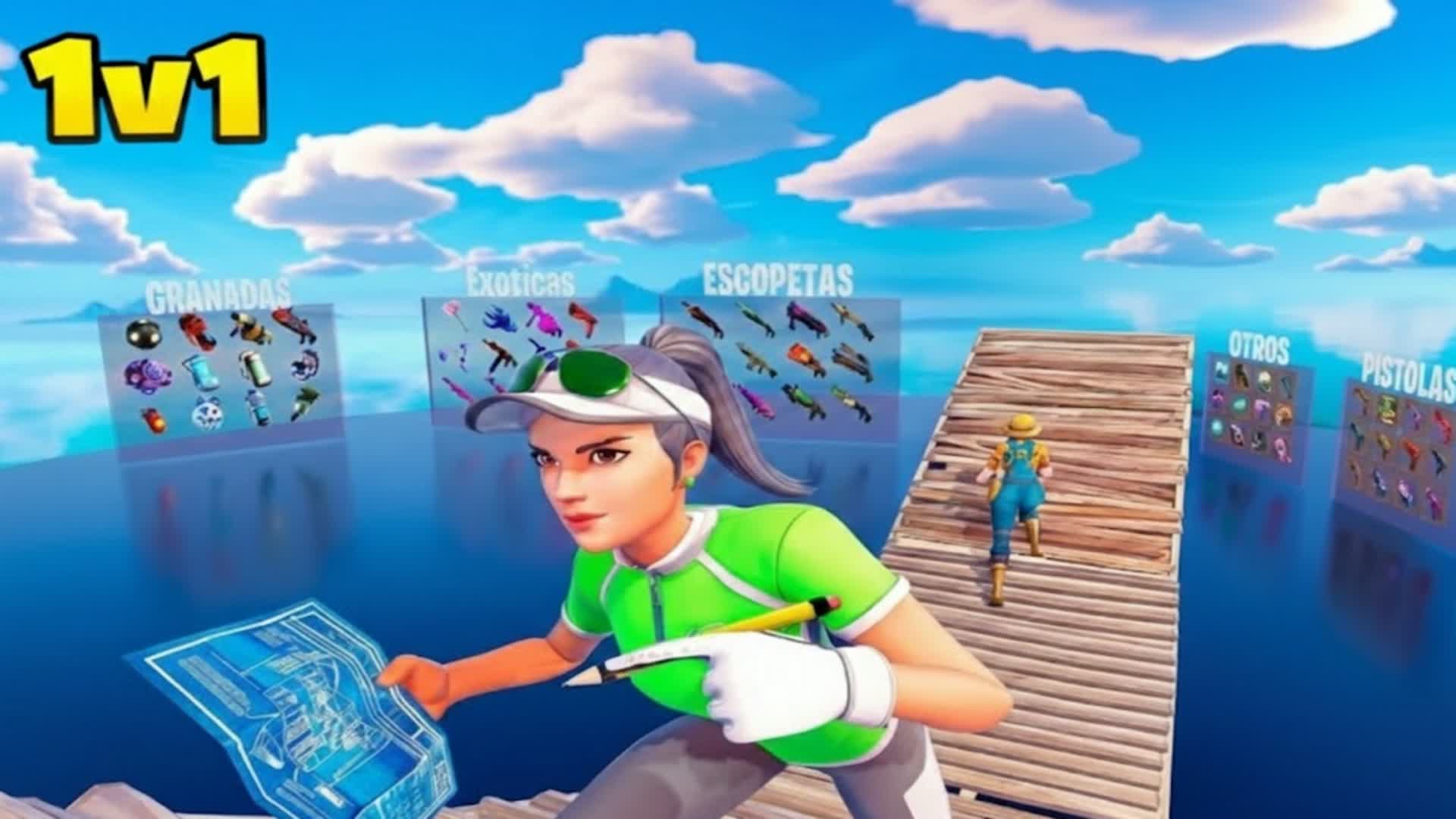 メガ 1V1 マップ