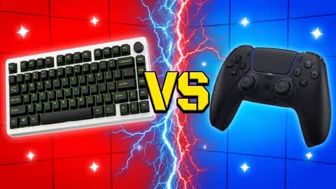 ⚔️ RED VS BLUE: CONTROLLER VS KBM!🔴🔵
