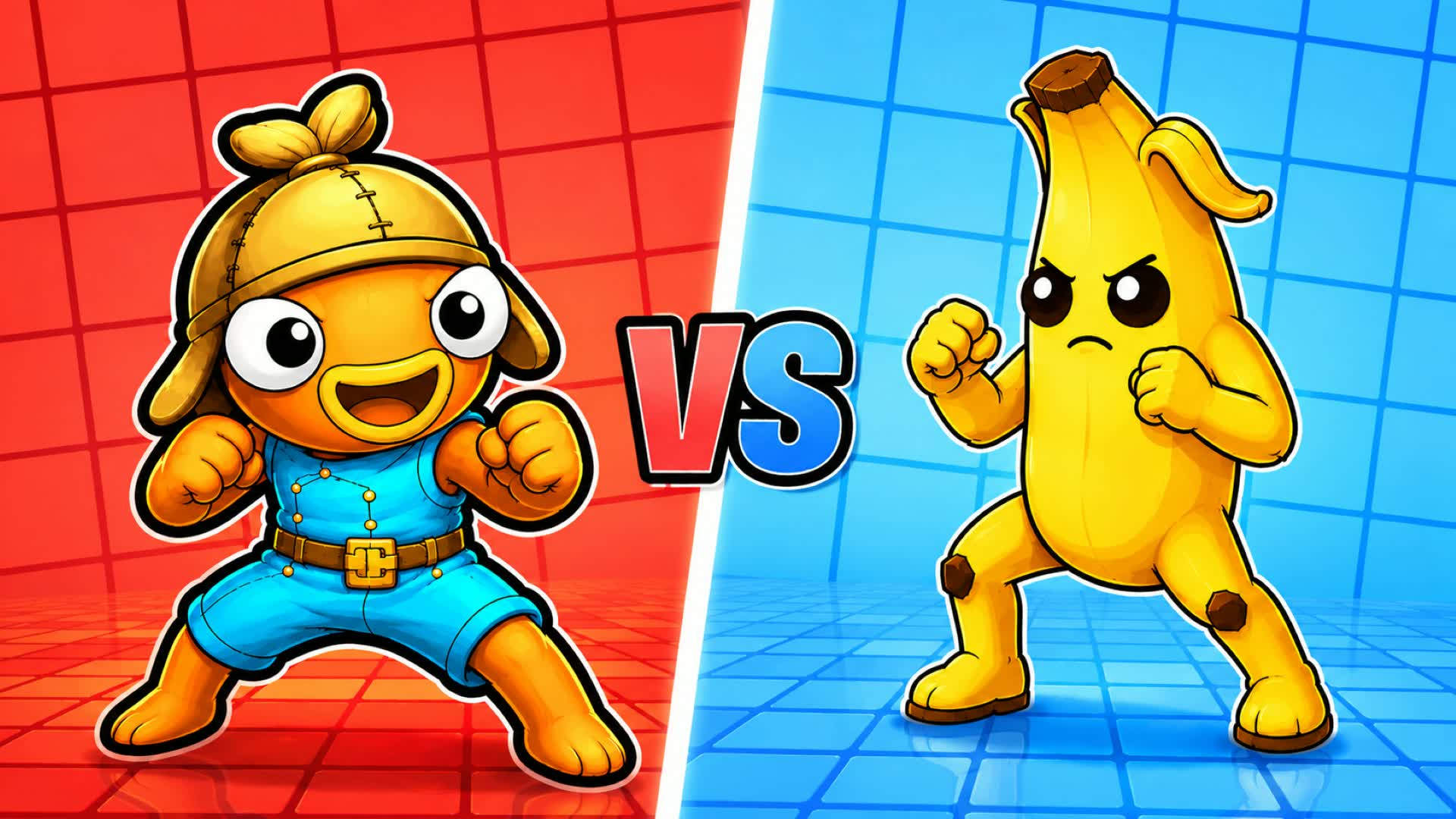 FISHSTICK🔴VS🔵BANANA RVB