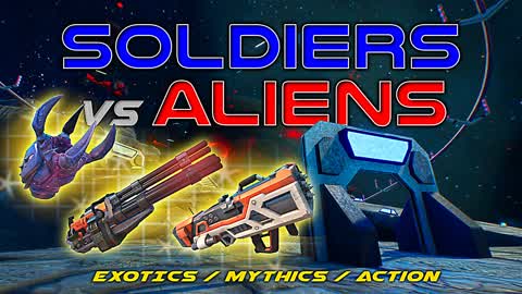 Soldiers vs Aliens - RvB Red vs Blue