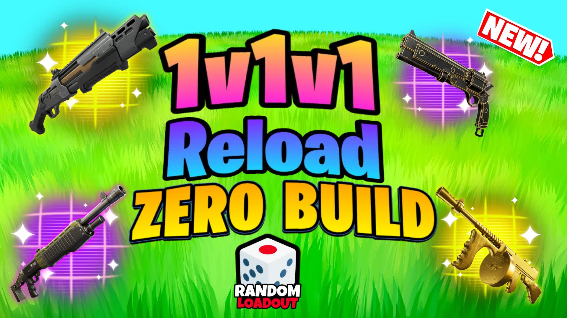 1V1V1 RELOAD ZERO BUILD FFA