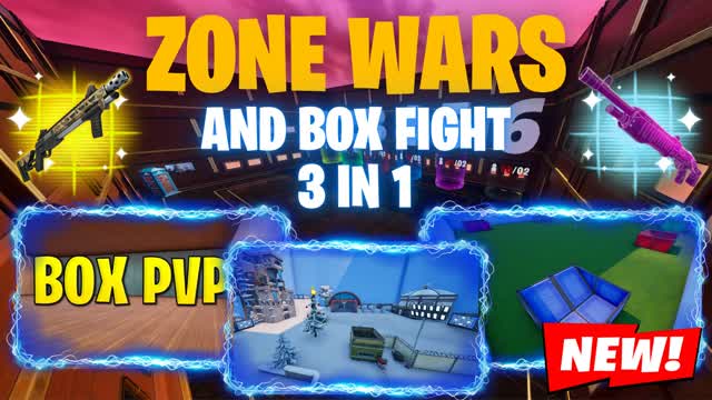 Zone Wars and Box fight 3 in 1