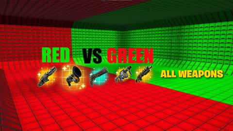 🍀 RED VS GREEN ALL MYTHIC WEAPONS🚩