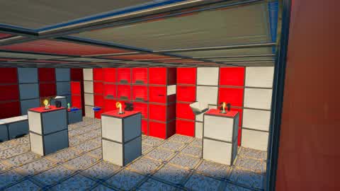 Red - White Deathrun 100 Levels