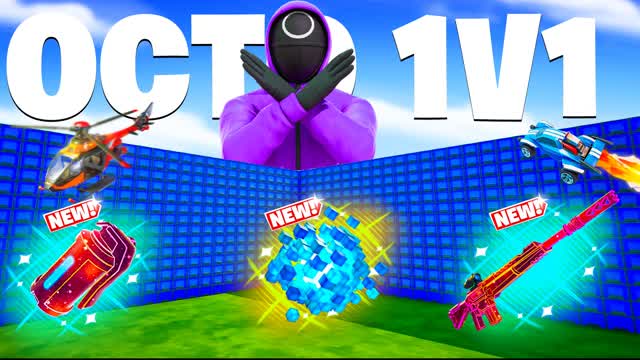 OCTO 1V1 FFA - ALL GUNS & VEHICLES