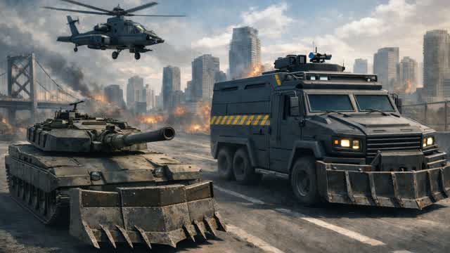 🧟ZOMBIE TRAP DEFENCE CITY DRIVE 🚗