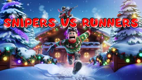 🎄 WINTER SNIPERS VS RUNNERS 🏃‍♂️‍