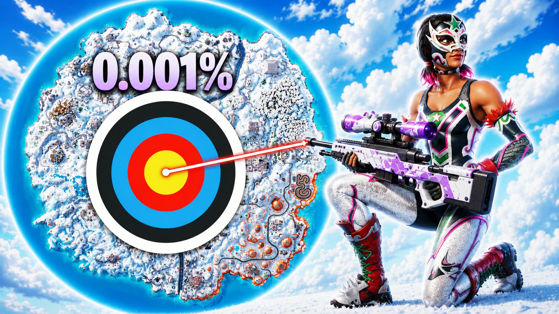 ❄️ 60+ ICE TRICKSHOT PARKOUR ⛳🎯🧊