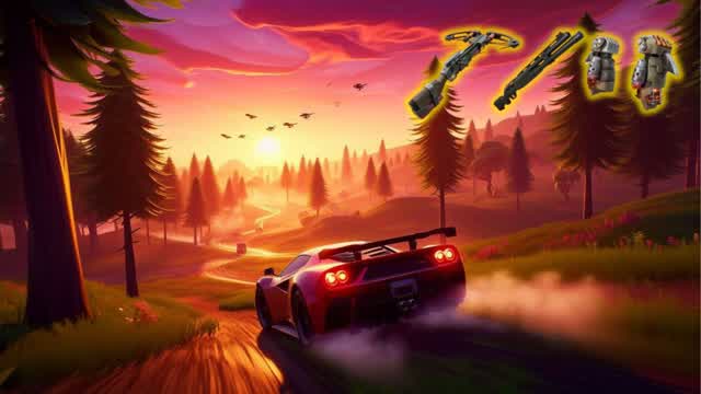 🌄 SUNSET DRIVING ISLAND 🌄