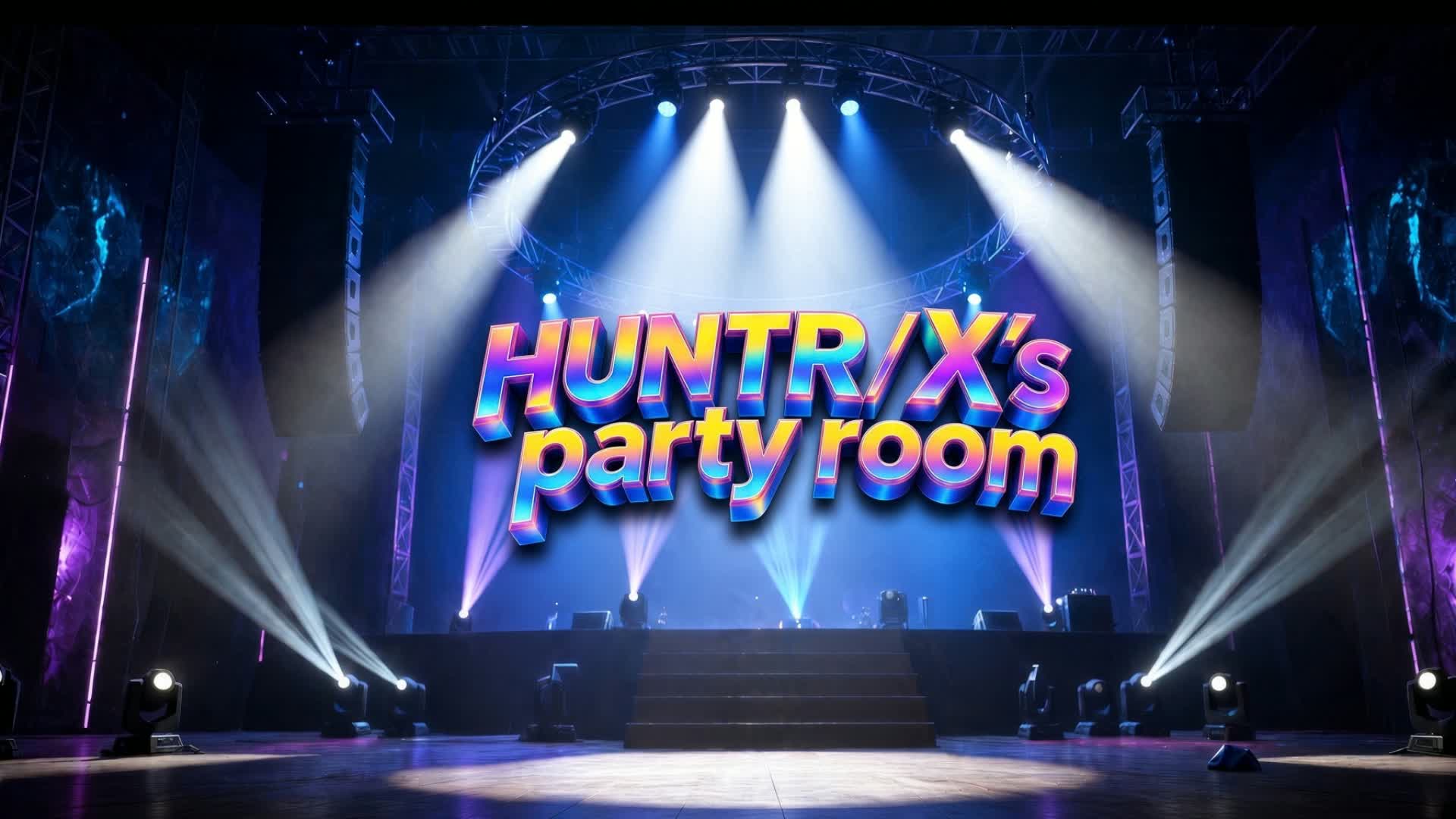 HUNTR/X's party room!