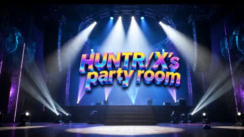 HUNTR/X's party room!