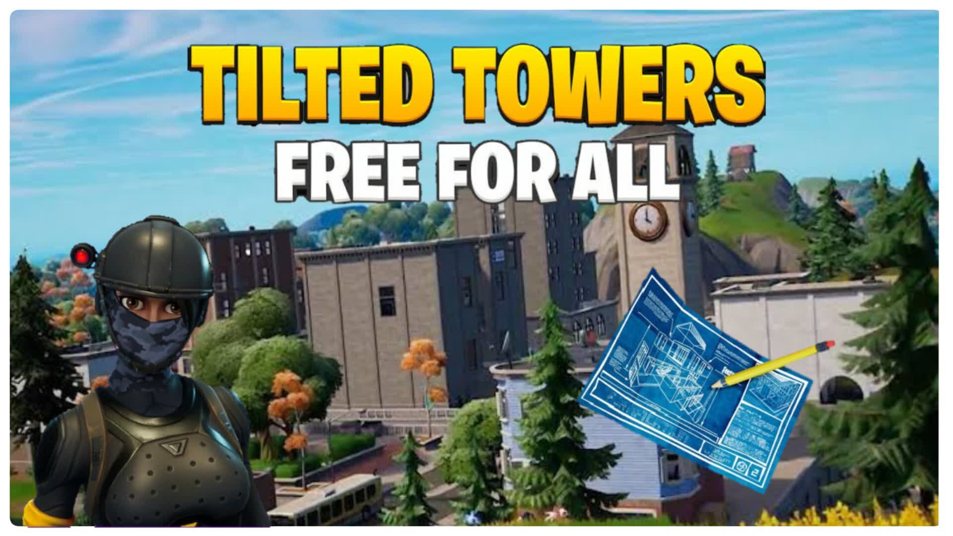 Tilted towers All Build ⭐