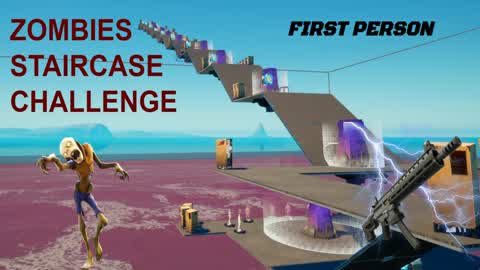 🧟STAIRCASE ZOMBIES (FIRST PERSON)🧟