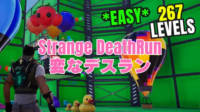 Strange DeathRun Easy Parkour 267 LEVELS