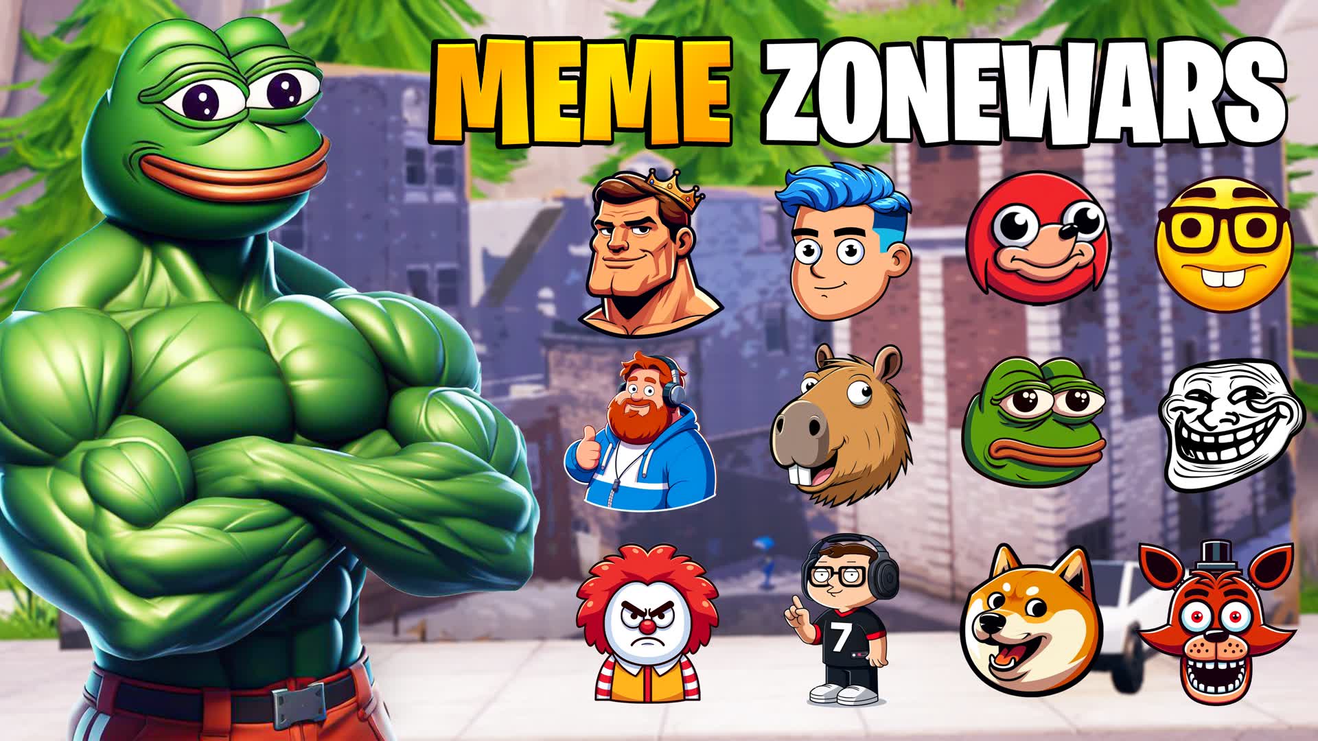 MEME ZONE WARS 💀 8527-9590-3185 par snakeyy - Fortnite