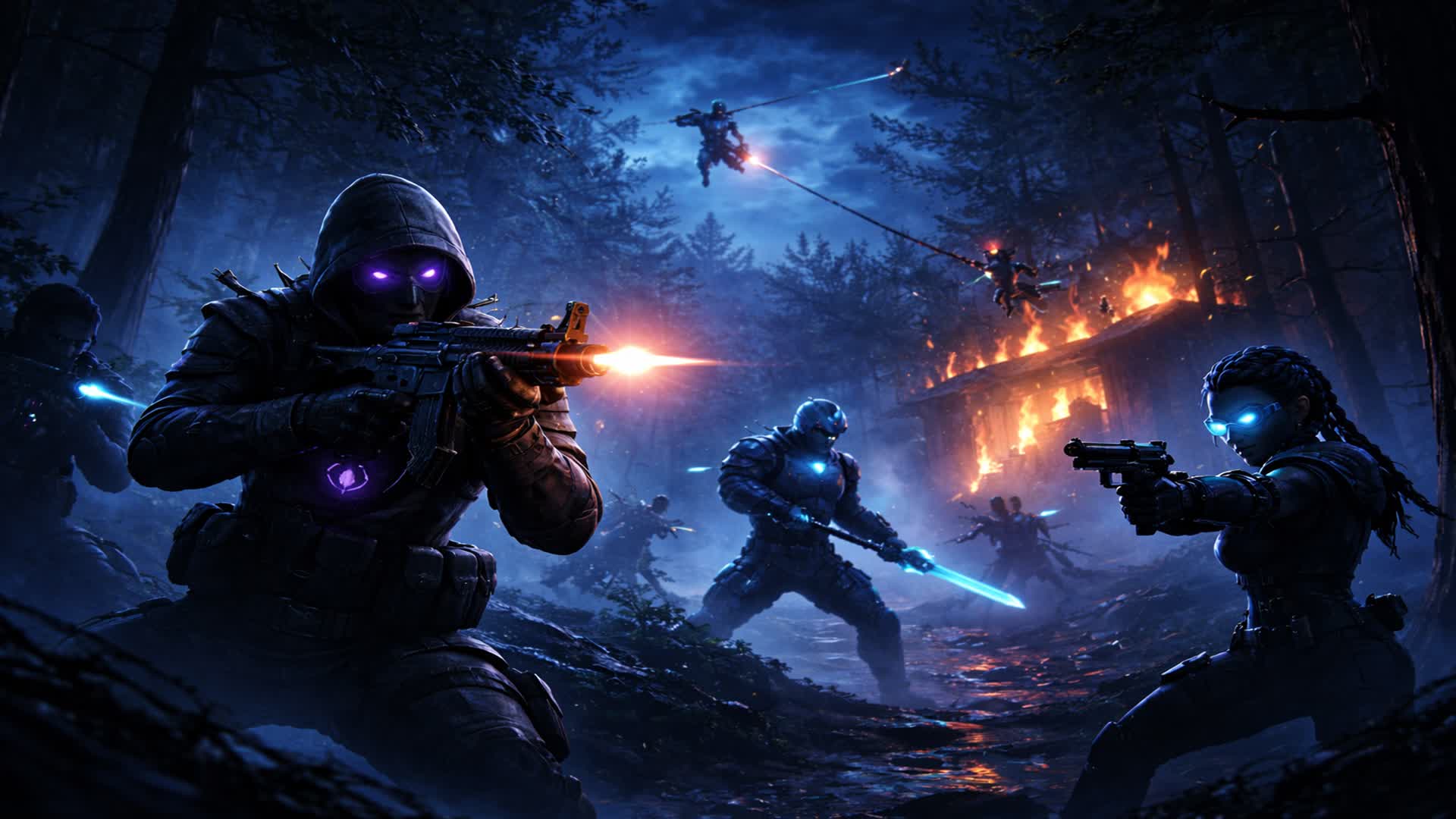 Battle in the darkness