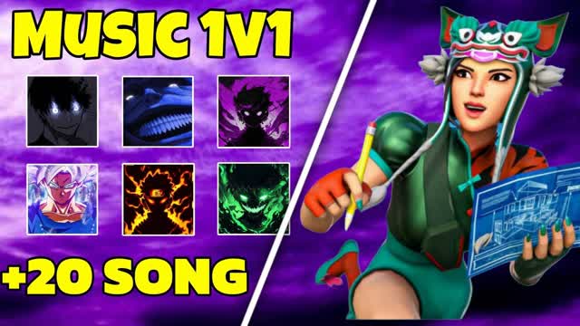 🏆1v1 MUSIC MAP🎵