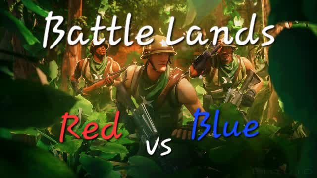 Battle Lands Red vs Blue (Domination)