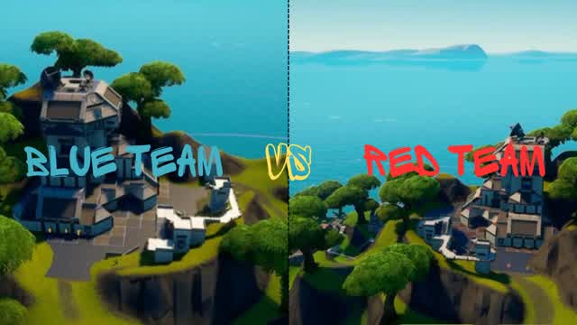 Red vs Blue Battle Royale *3 BOSSES*