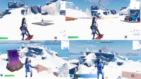 Practice map artic island