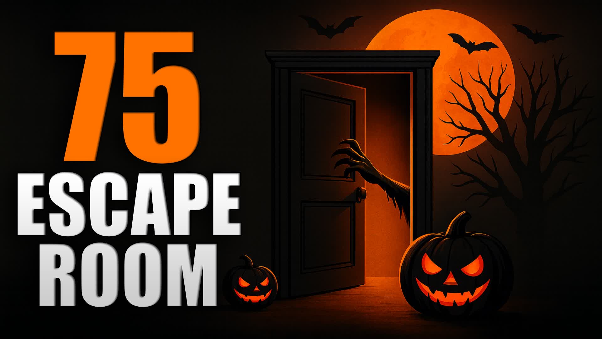 SPOOKY ESCAPE ROOM [75 LEVELS] 🎃