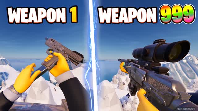 GUN GAME🔫ONE SHOT FIRST PERSON