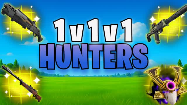 1v1v1 Hunters 1v1 Realistic Free for All