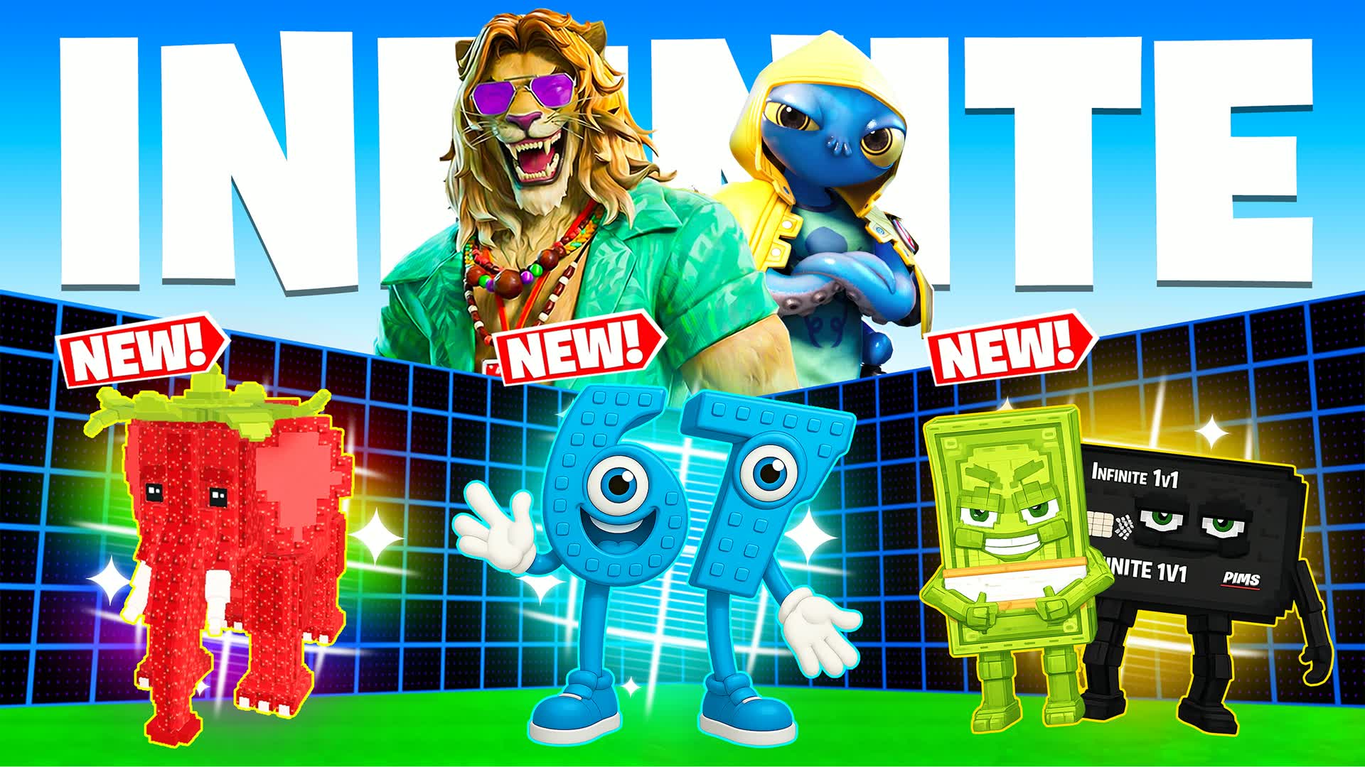 INFINITE 1V1 - ALL GUNS FFA PIMS