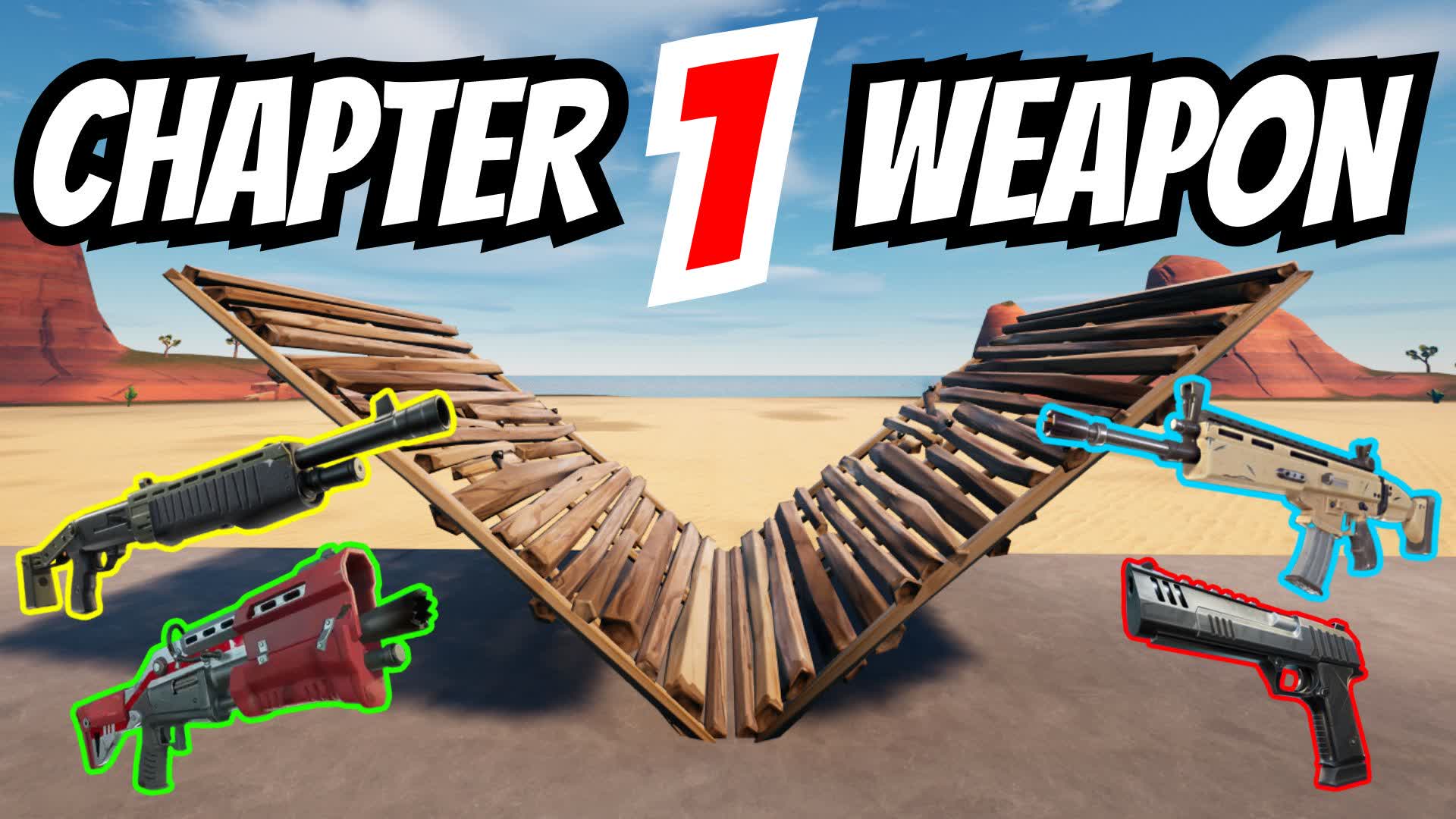 🔥CHAPTER1 WEAPONS ONLY -1V1- 6574-1343-6690 by ab01 - Fortnite Creative ...