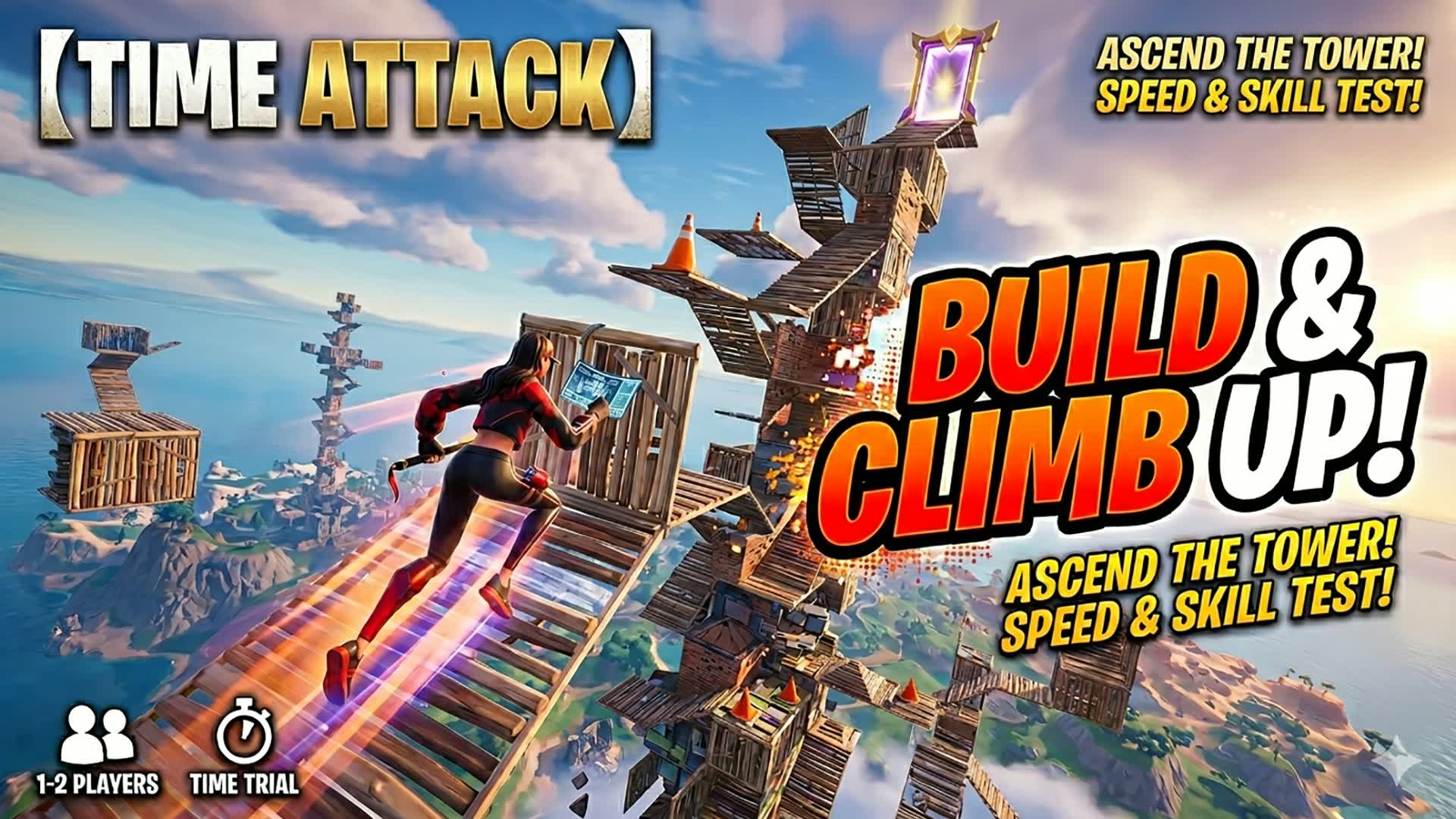 【TIME ATTACK】BUILD & CLIMB UP!