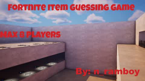 Fortnite Item Guessing Game