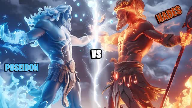 🔴Hades vs Poseidon🔵