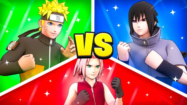 🌀 NARUTO VS SASUKE VS SAKURA 🌸