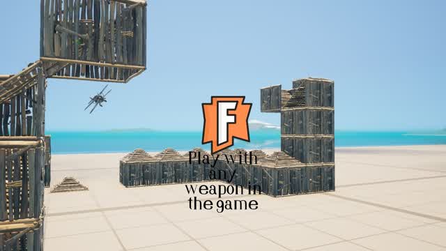 Play with any weapon in the game
