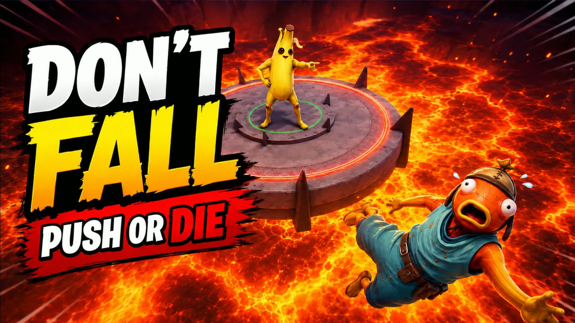 Don't fall: Push or Die 💀