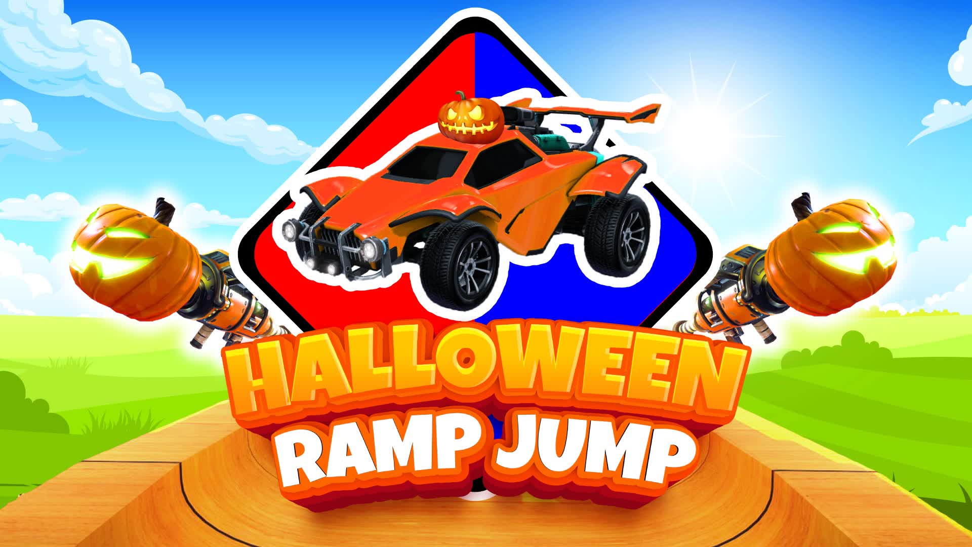 🎃HALLOWEEN ULTIMATE RAMP JUMP🚀 943478741409 by nest Fortnite